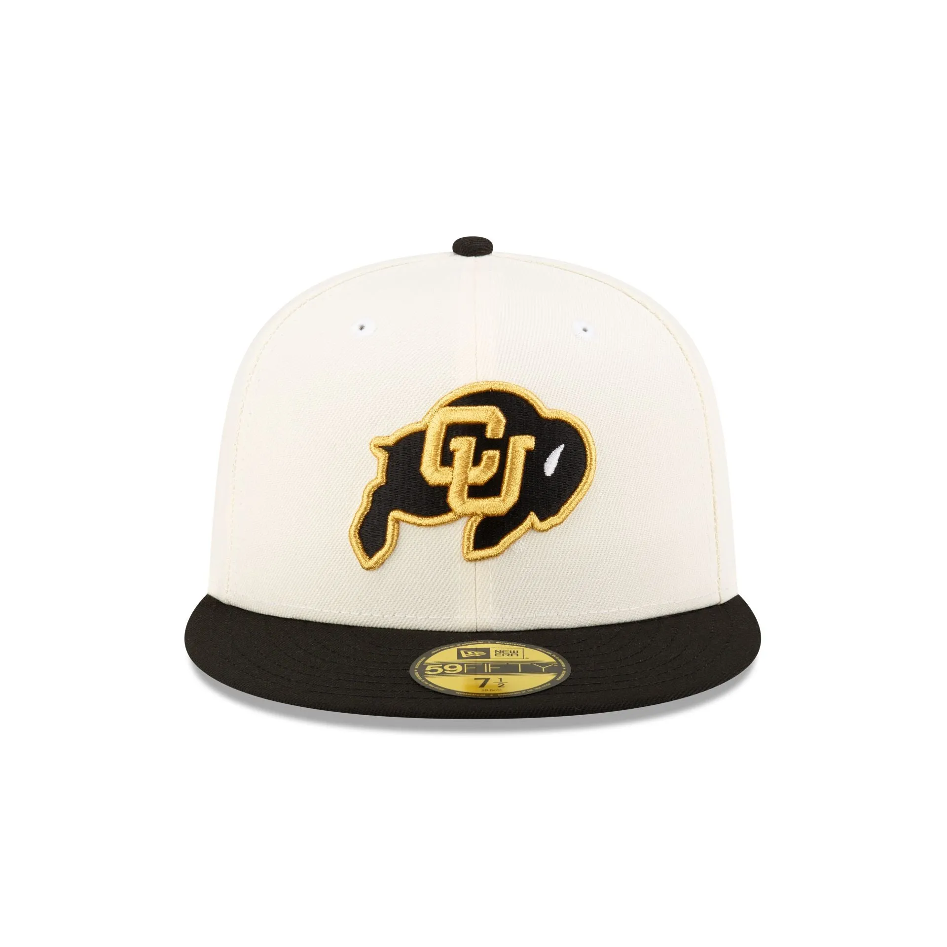 Colorado Buffaloes White 59FIFTY Fitted Hat sold by New Era product image thumbnail 2