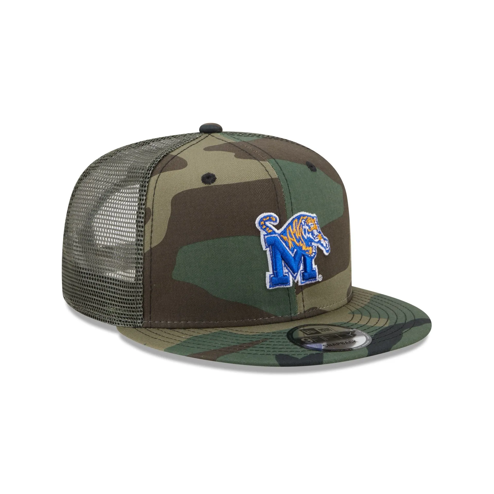 Memphis Tigers Camo 9FIFTY Trucker Hat sold by New Era product image thumbnail 3