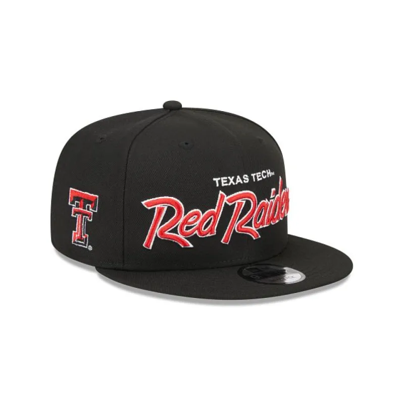 Texas Tech Red Raiders Script 9FIFTY Snapback Hat sold by New Era