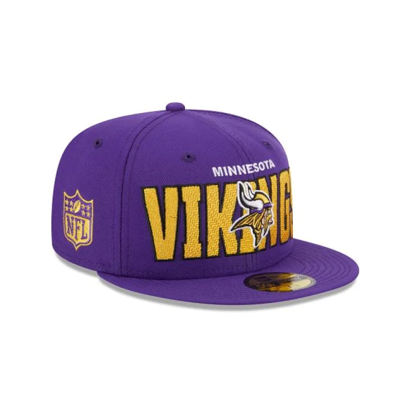 Minnesota Vikings 2023 Draft Alt 59FIFTY Fitted Hat sold by New Era