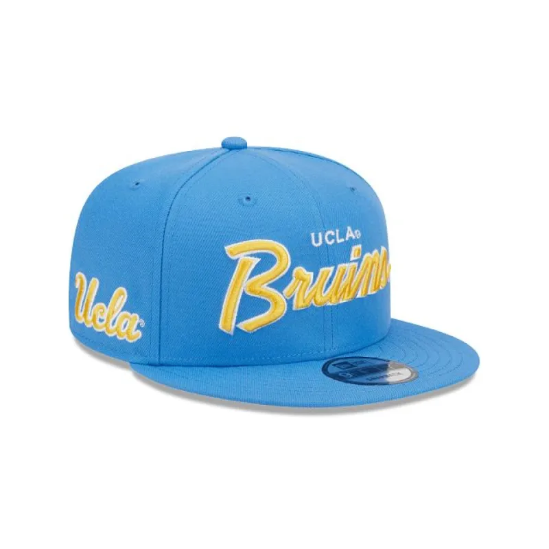 UCLA Bruins Script Blue 9FIFTY Snapback Hat sold by New Era