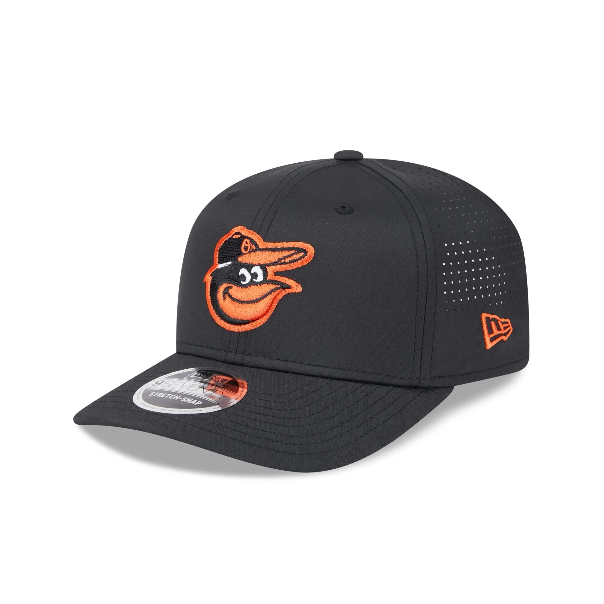 Baltimore Orioles Perform 9SEVENTY Stretch-Snap Hat sold by New Era