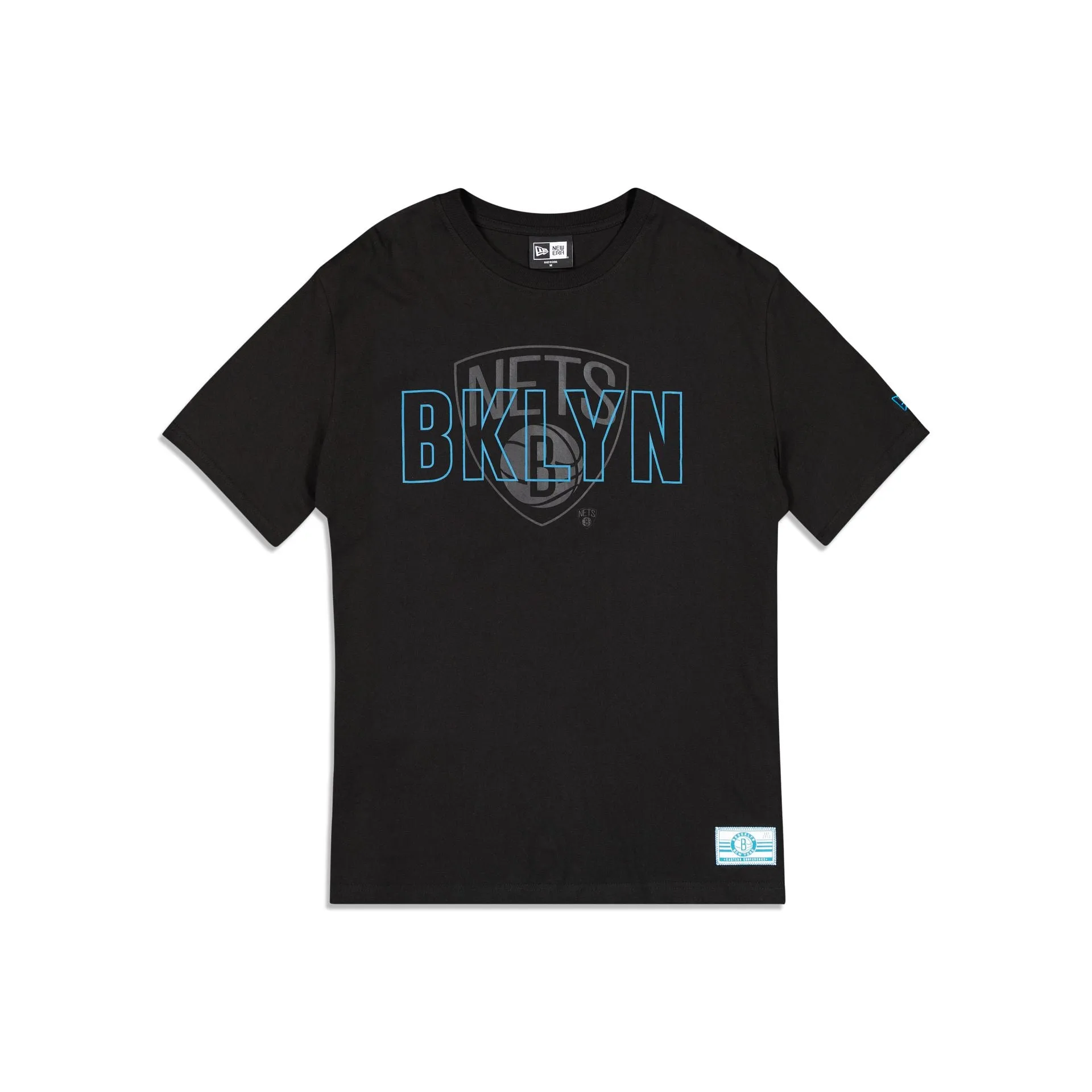 Brooklyn Nets 2023 City Edition Black T-Shirt sold by New Era