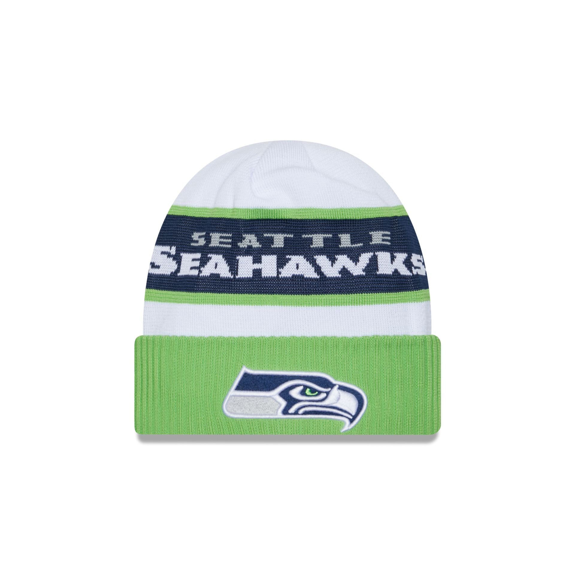 Seattle Seahawks 2023 Cold Weather Knit Hat sold by New Era