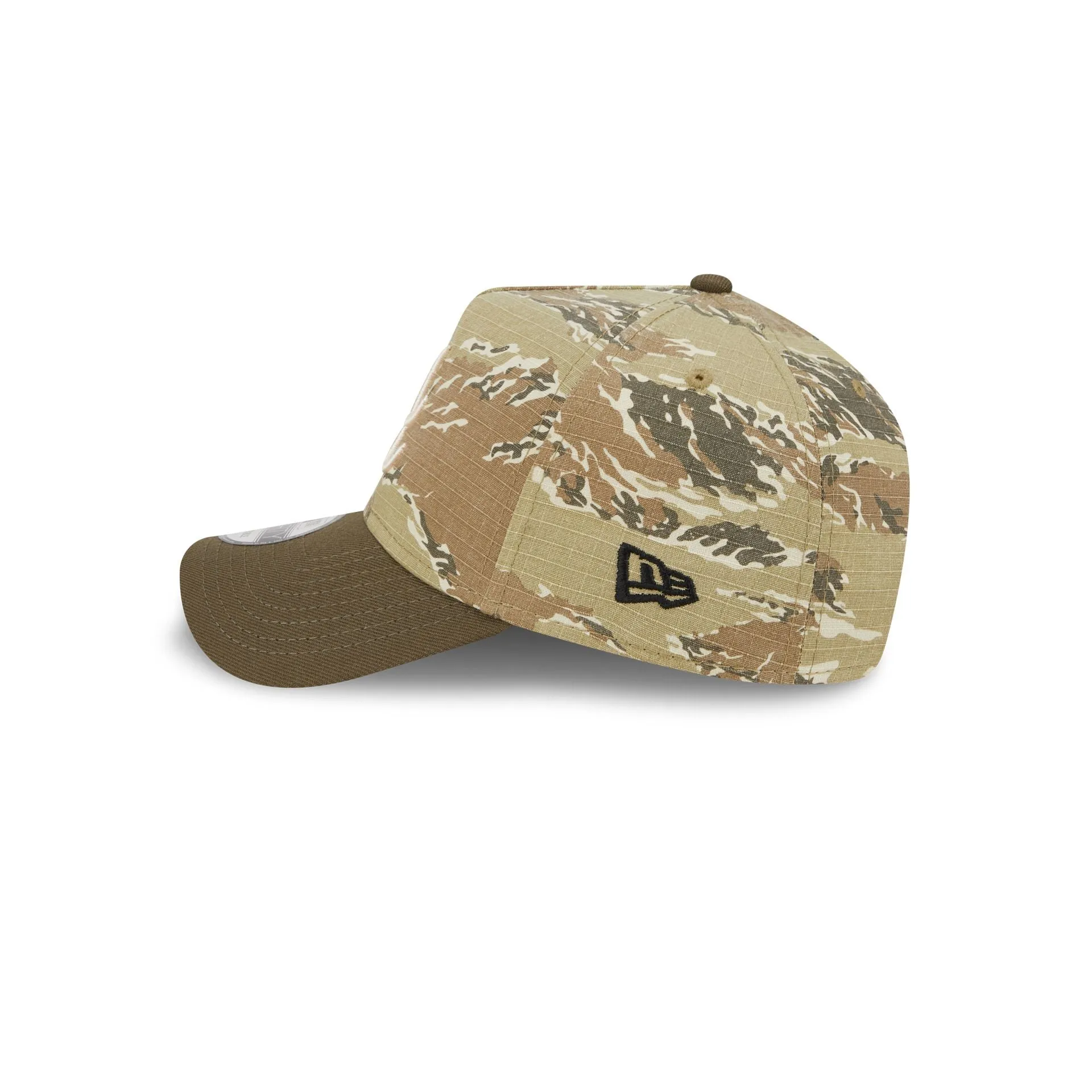 Atlanta Braves Tiger Camo 9FORTY A-Frame Snapback Hat sold by New Era product image thumbnail 4