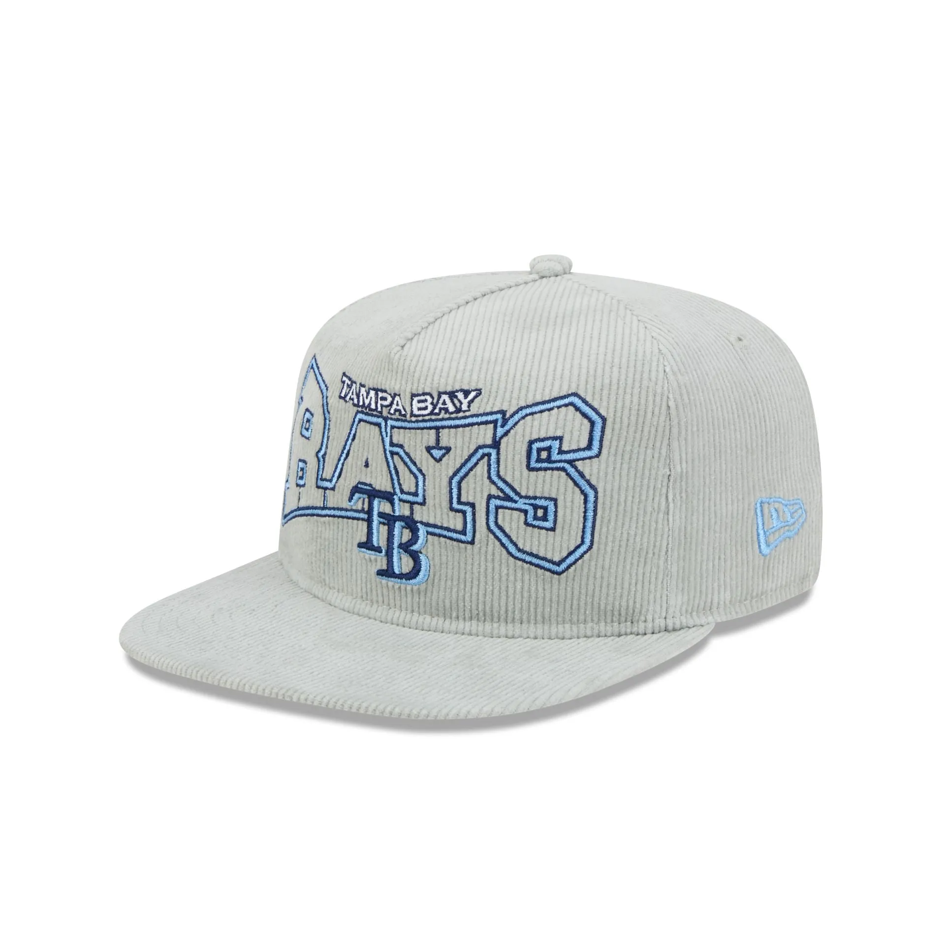 Tampa Bay Rays Gray Cord Golfer Hat sold by New Era