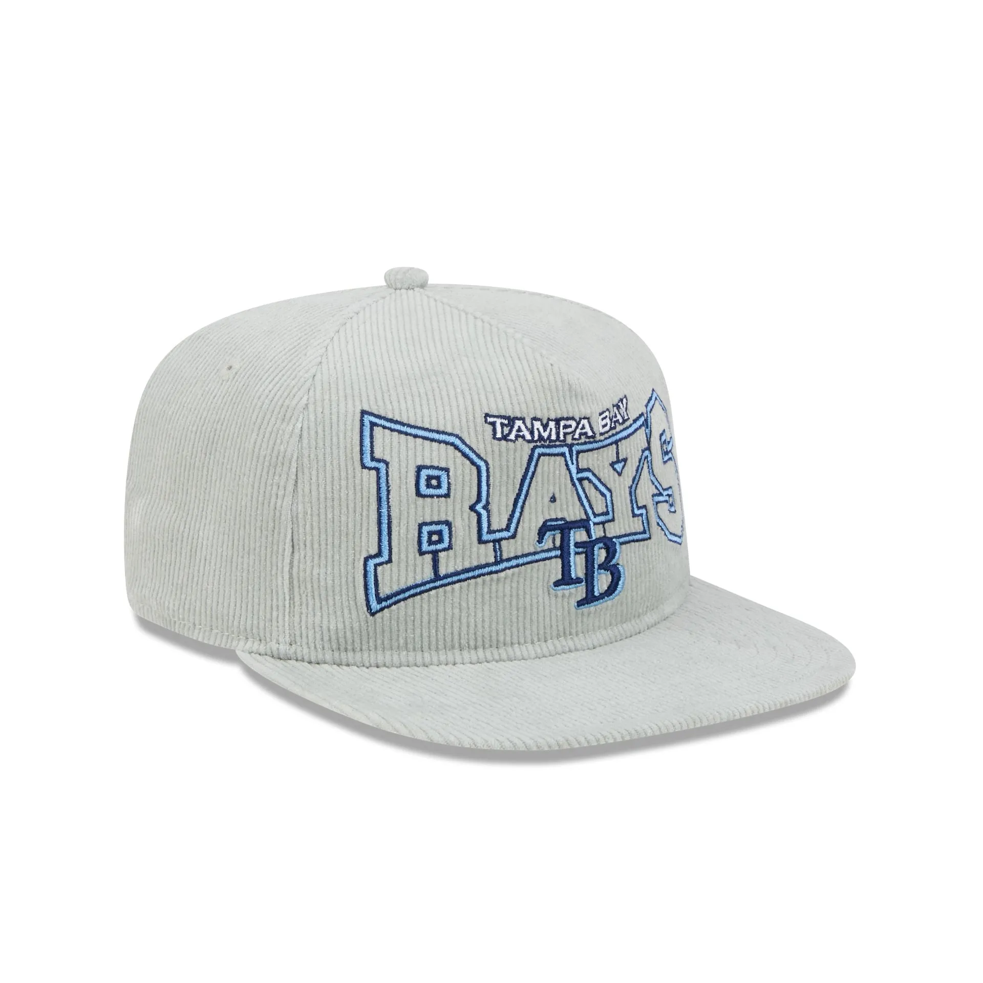 Tampa Bay Rays Gray Cord Golfer Hat sold by New Era product image thumbnail 3