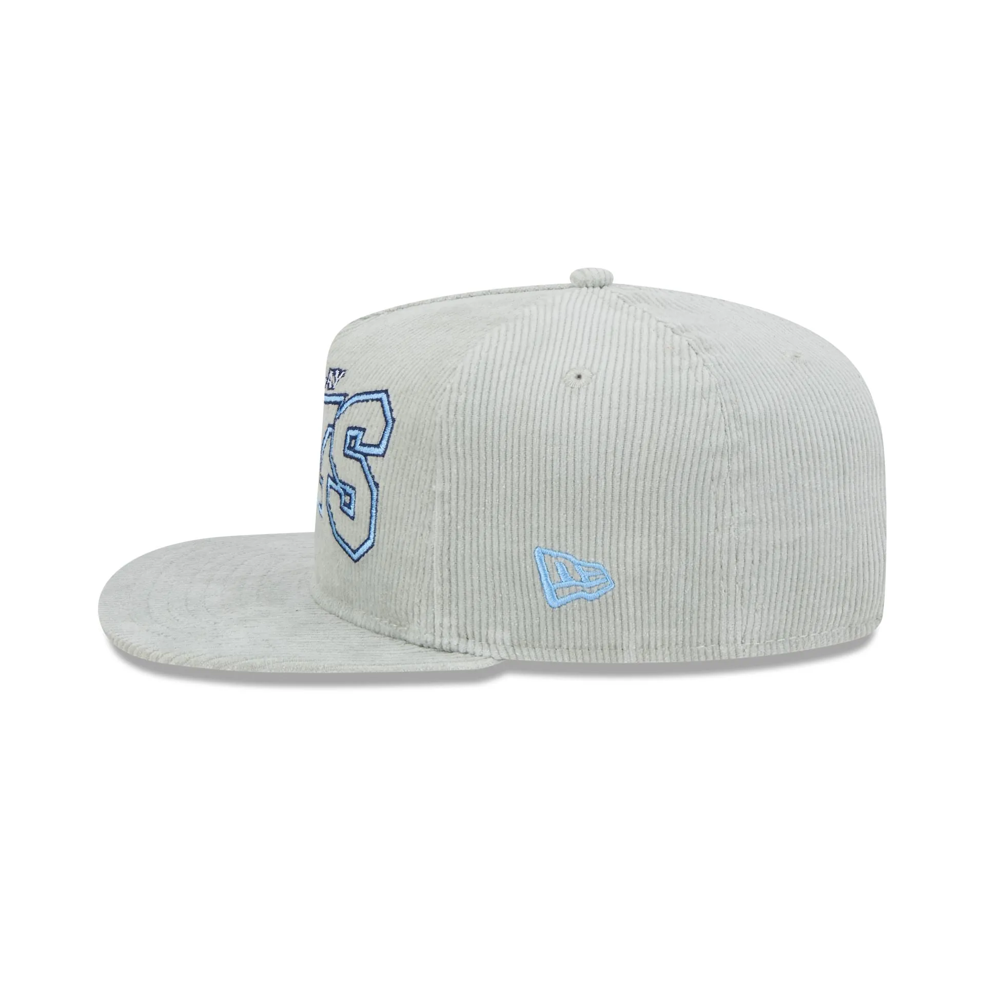 Tampa Bay Rays Gray Cord Golfer Hat sold by New Era product image thumbnail 4