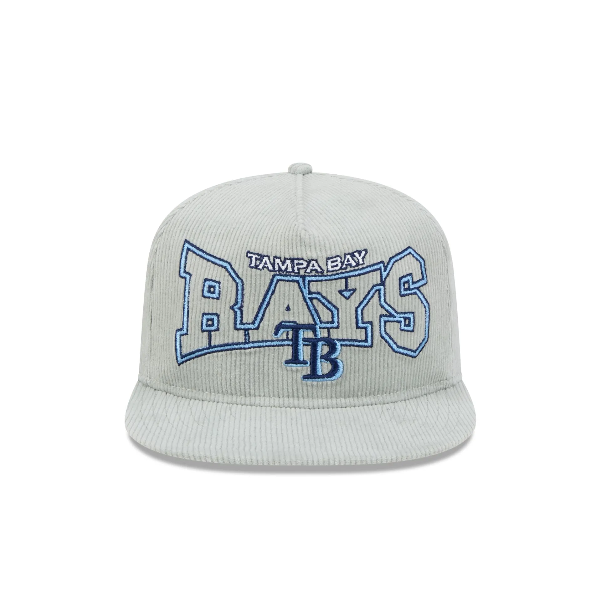 Tampa Bay Rays Gray Cord Golfer Hat sold by New Era product image thumbnail 2