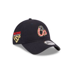 Baltimore Orioles Independence Day 2023 9TWENTY Adjustable Hat sold by New Era