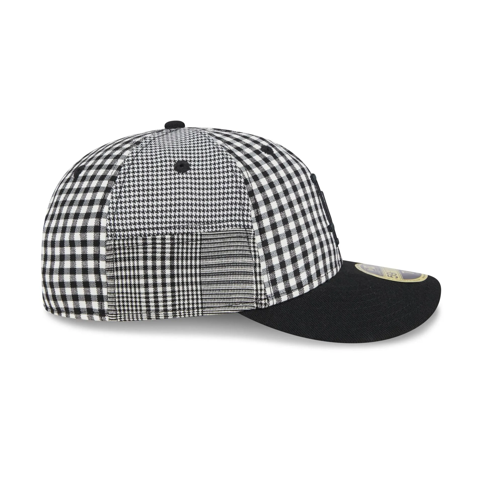 Los Angeles Dodgers Patch Plaid Low Profile 59FIFTY Fitted Hat sold by New Era product image thumbnail 5