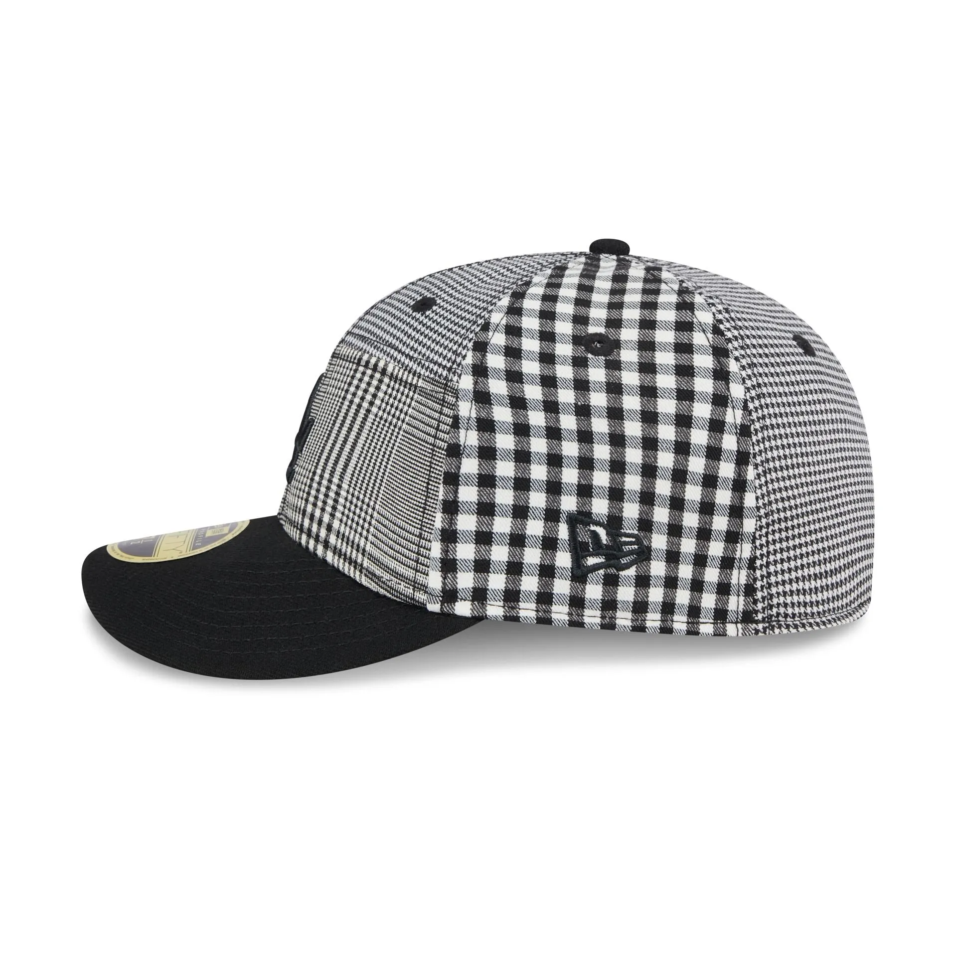 Los Angeles Dodgers Patch Plaid Low Profile 59FIFTY Fitted Hat sold by New Era product image thumbnail 4