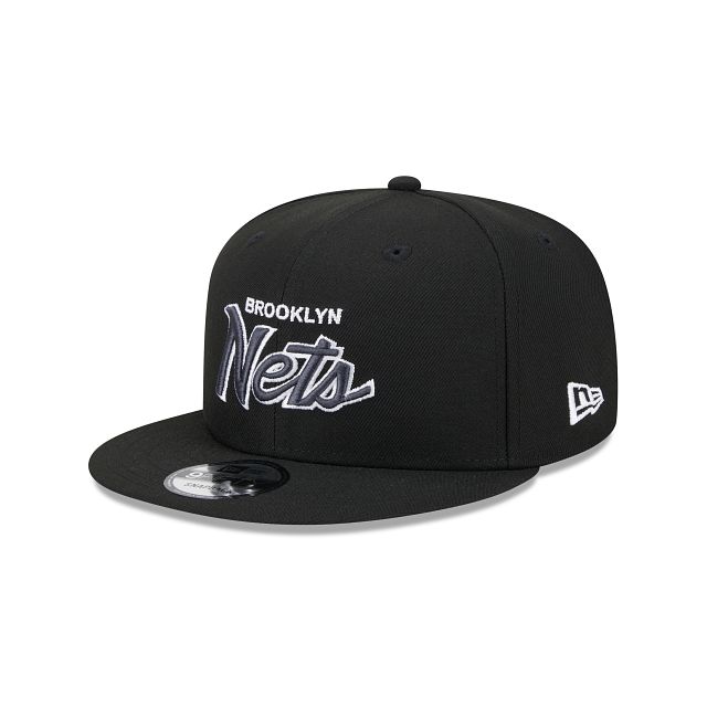 Brooklyn Nets Script 9FIFTY Snapback Hat sold by New Era product image thumbnail 3