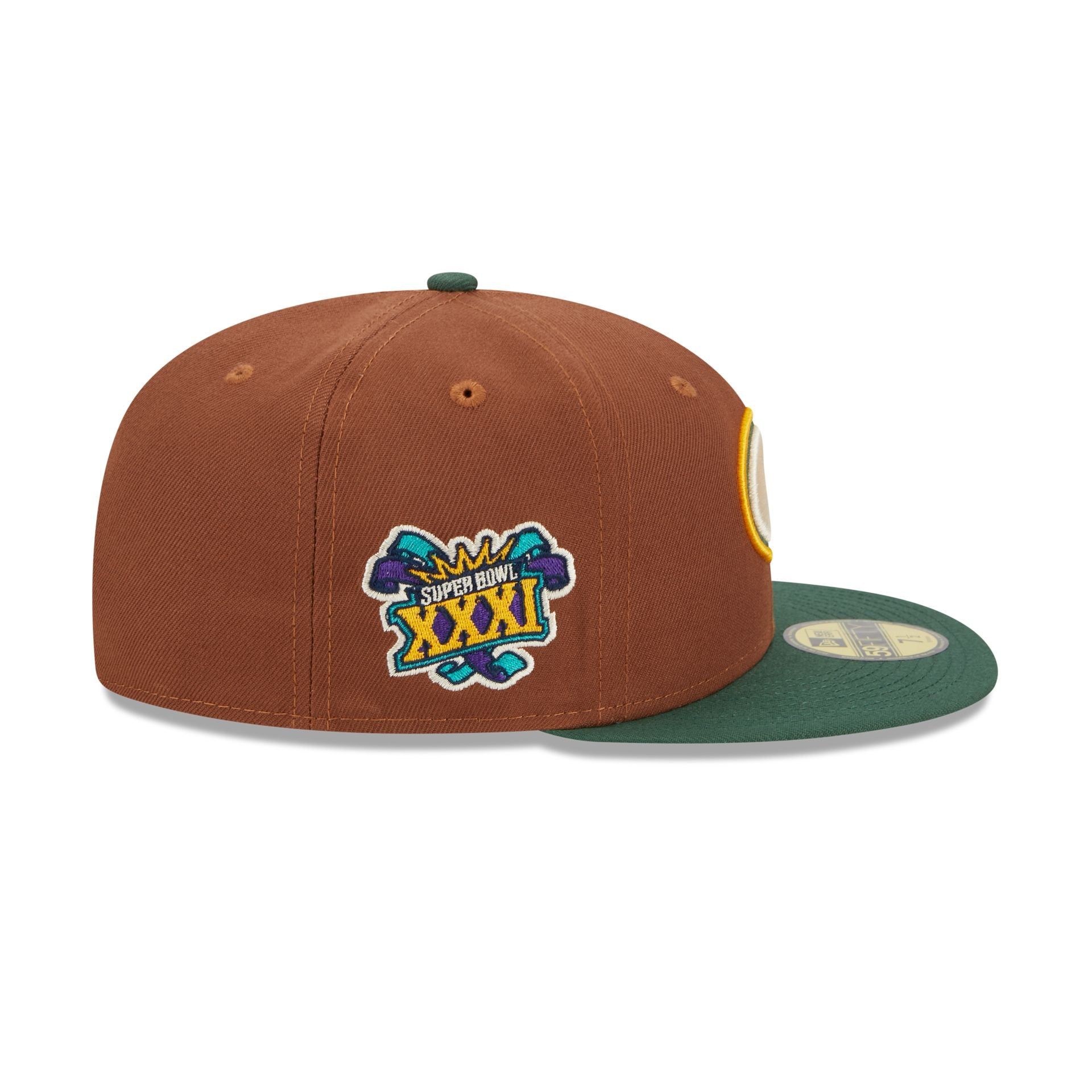Green Bay Packers Harvest 59FIFTY Fitted Hat sold by New Era product image thumbnail 4