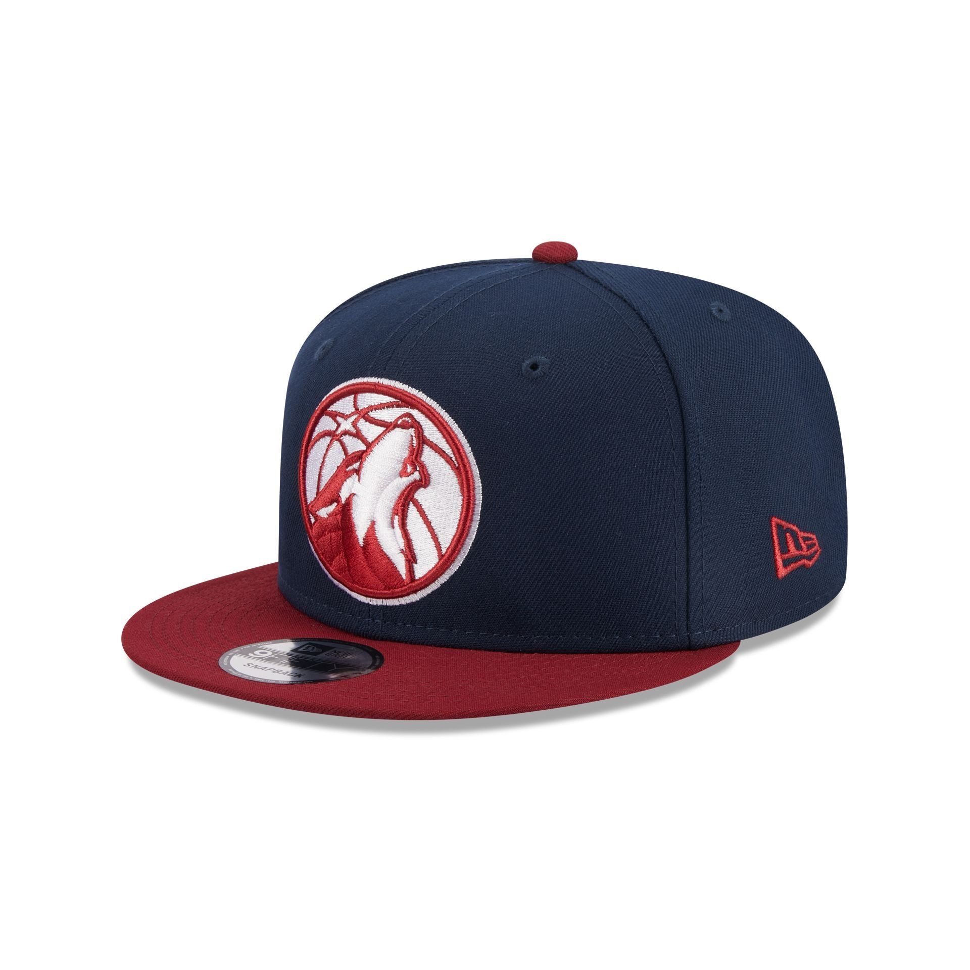 Minnesota Timberwolves Color Pack Navy 9FIFTY Snapback Hat sold by New Era