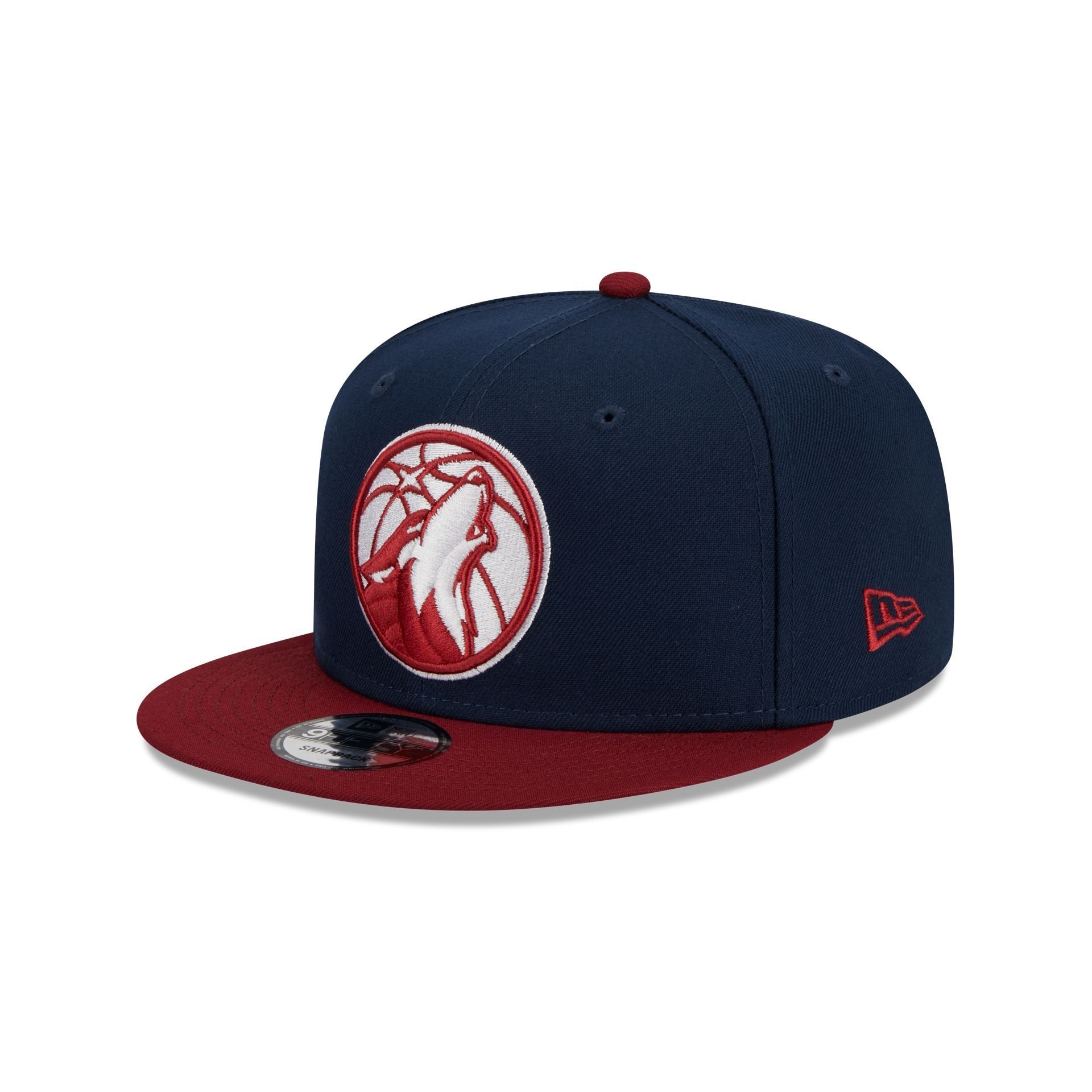 Minnesota Timberwolves Color Pack Navy 9FIFTY Snapback Hat sold by New Era product image thumbnail 2