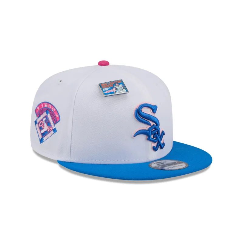 Big League Chew X Chicago White Sox Cotton Candy 9FIFTY Snapback Hat sold by New Era