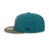 Philadelphia Eagles Olive Visor 59FIFTY Fitted Hat sold by New Era