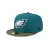 Philadelphia Eagles Olive Visor 59FIFTY Fitted Hat sold by New Era