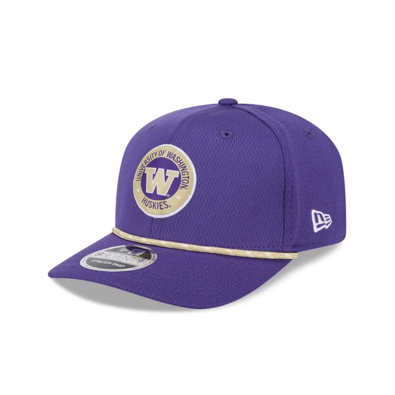 Washington Huskies 9SEVENTY Stretch-Snap Hat sold by New Era
