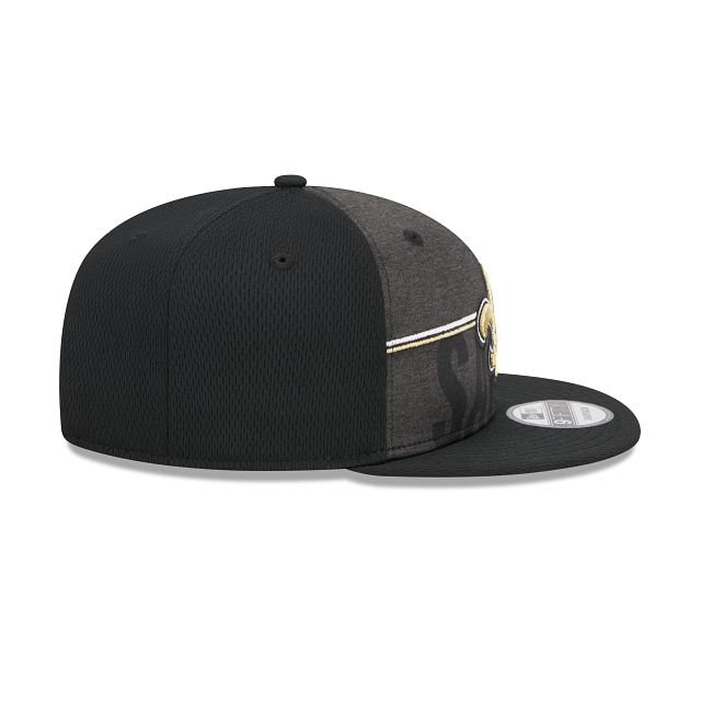 New Orleans Saints 2023 Training 9FIFTY Snapback Hat sold by New Era product image thumbnail 5