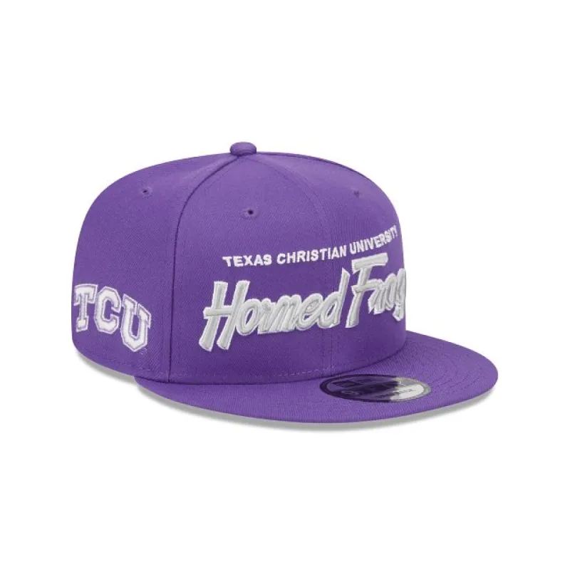 TCU Horned Frogs Script 9FIFTY Snapback Hat sold by New Era