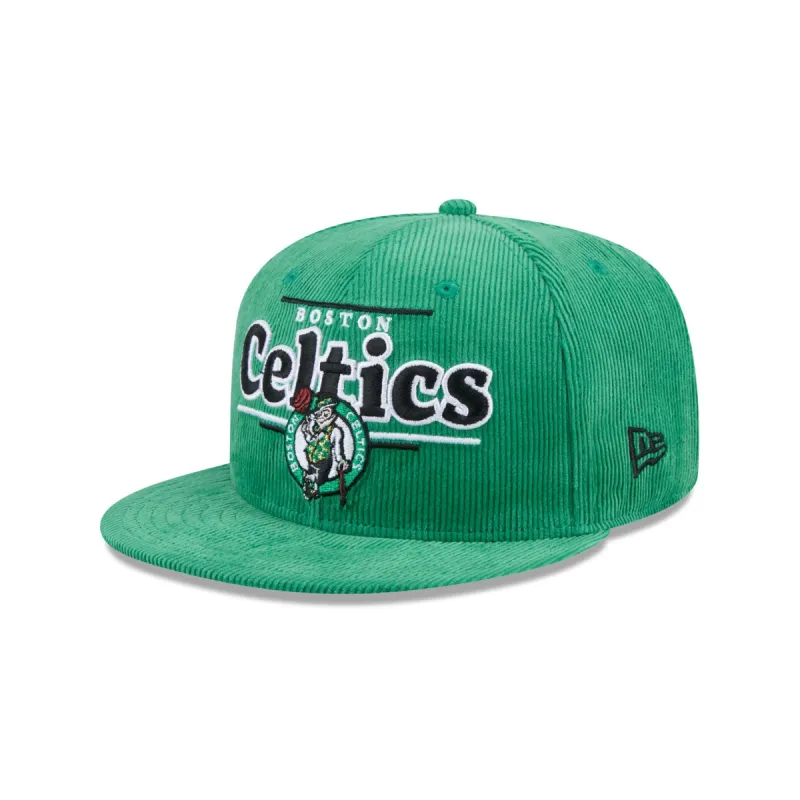 Boston Celtics Throwback Display 9FIFTY Snapback Hat sold by New Era