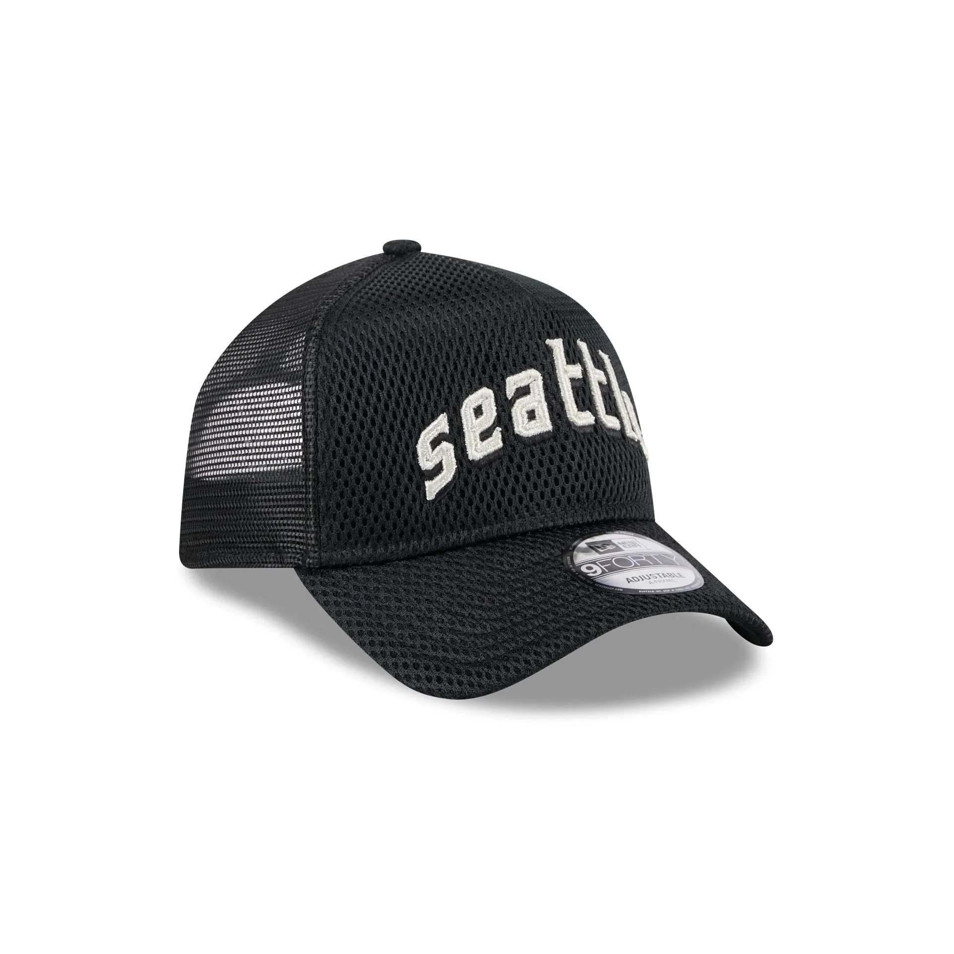 Seattle Mariners City Mesh 9FORTY A-Frame Trucker Hat sold by New Era product image thumbnail 3