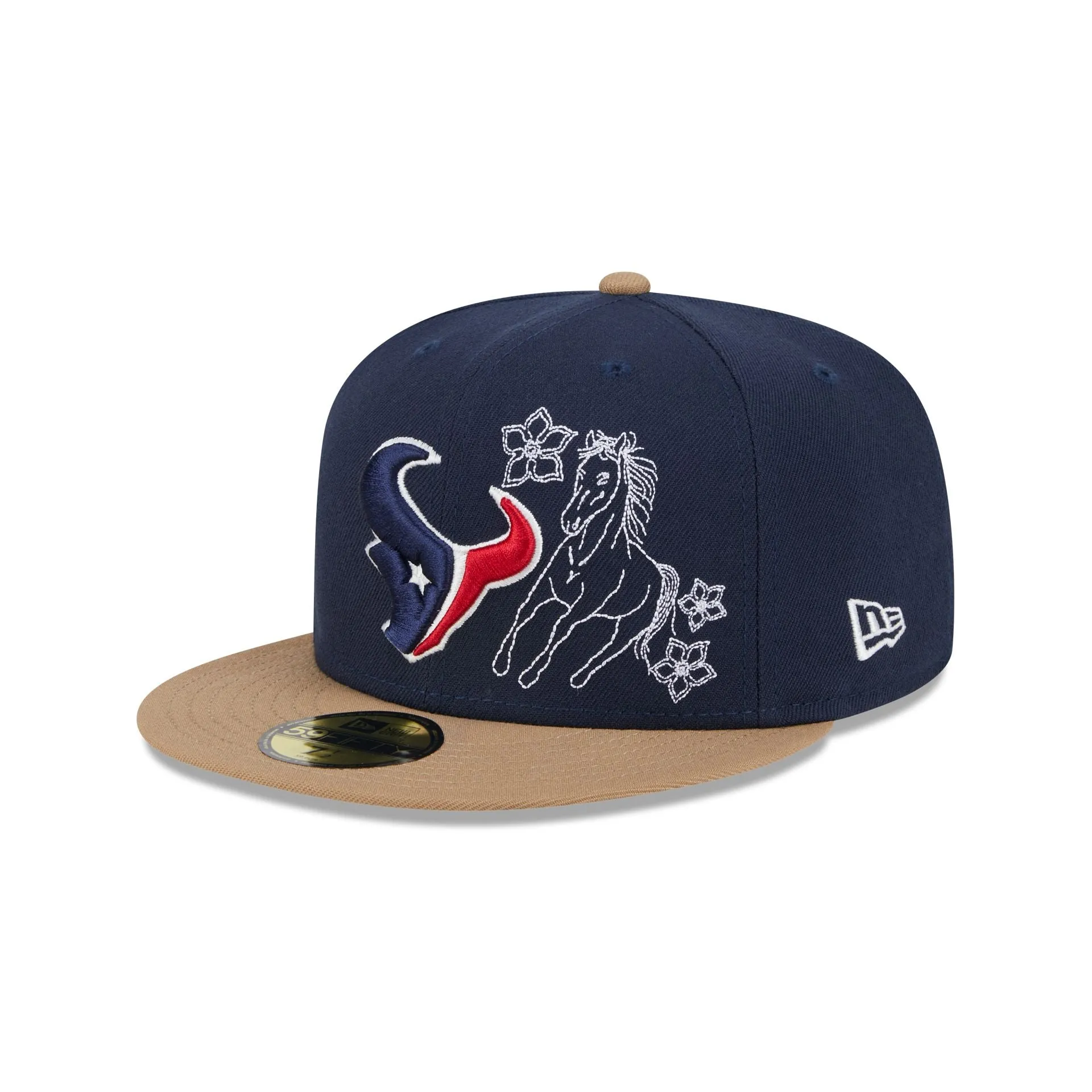 Houston Texans Western Khaki 59FIFTY Fitted Hat sold by New Era product image thumbnail 3