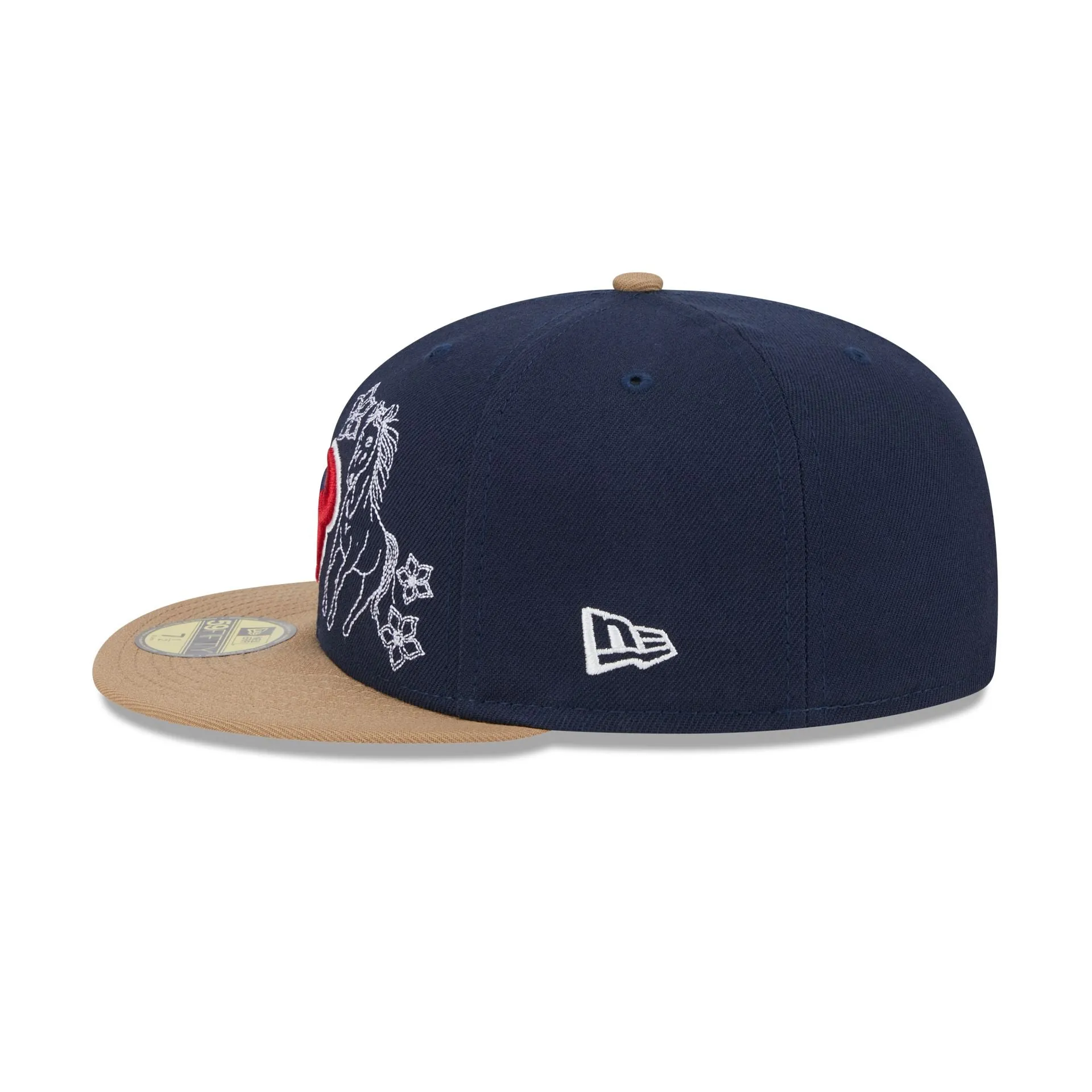 Houston Texans Western Khaki 59FIFTY Fitted Hat sold by New Era product image thumbnail 5
