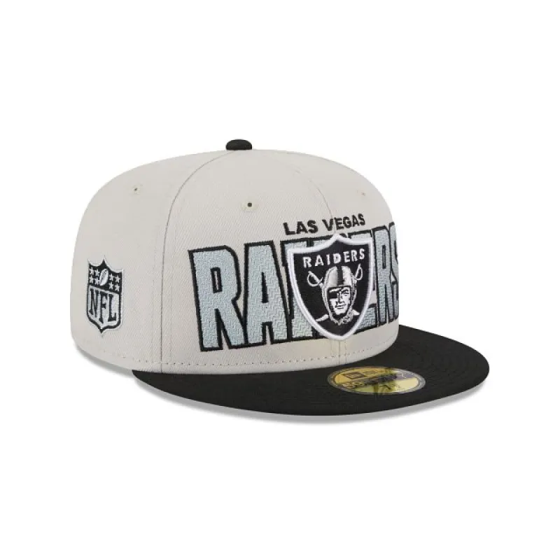Las Vegas Raiders 2023 Draft 59FIFTY Fitted Hat sold by New Era