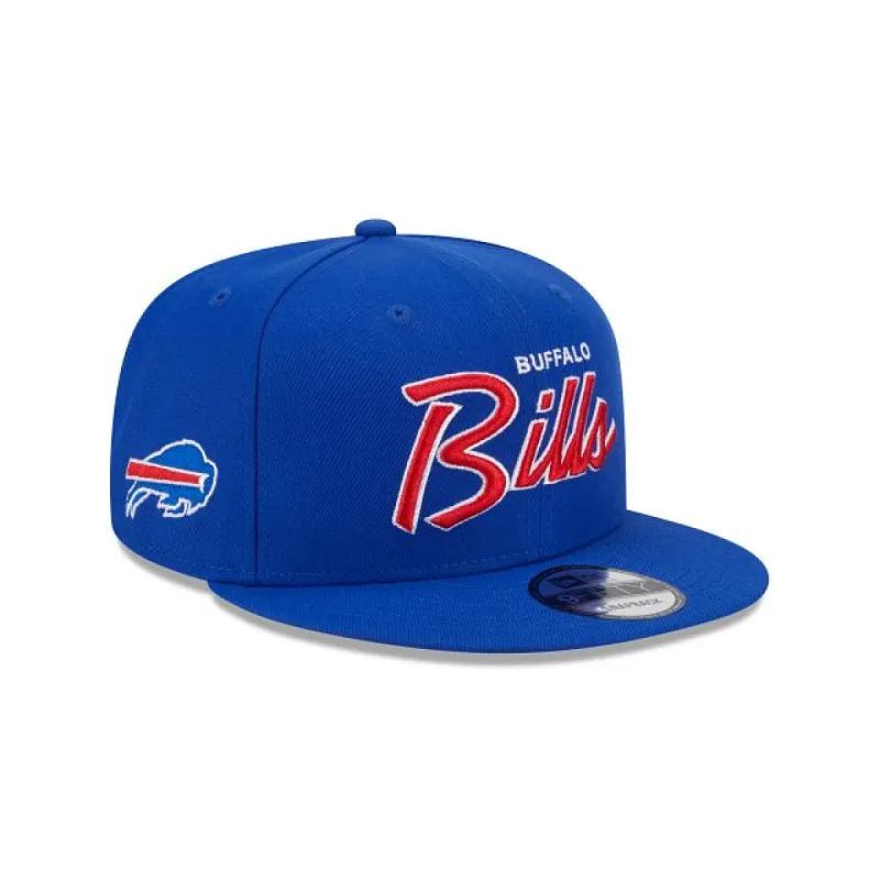 Buffalo Bills Script 9FIFTY Snapback Hat sold by New Era