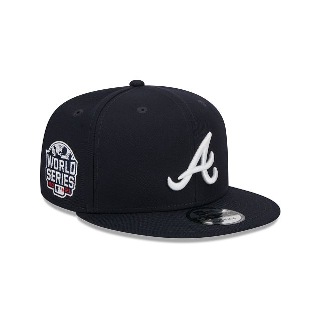 Atlanta Braves Sidepatch 9FIFTY Snapback Hat sold by New Era