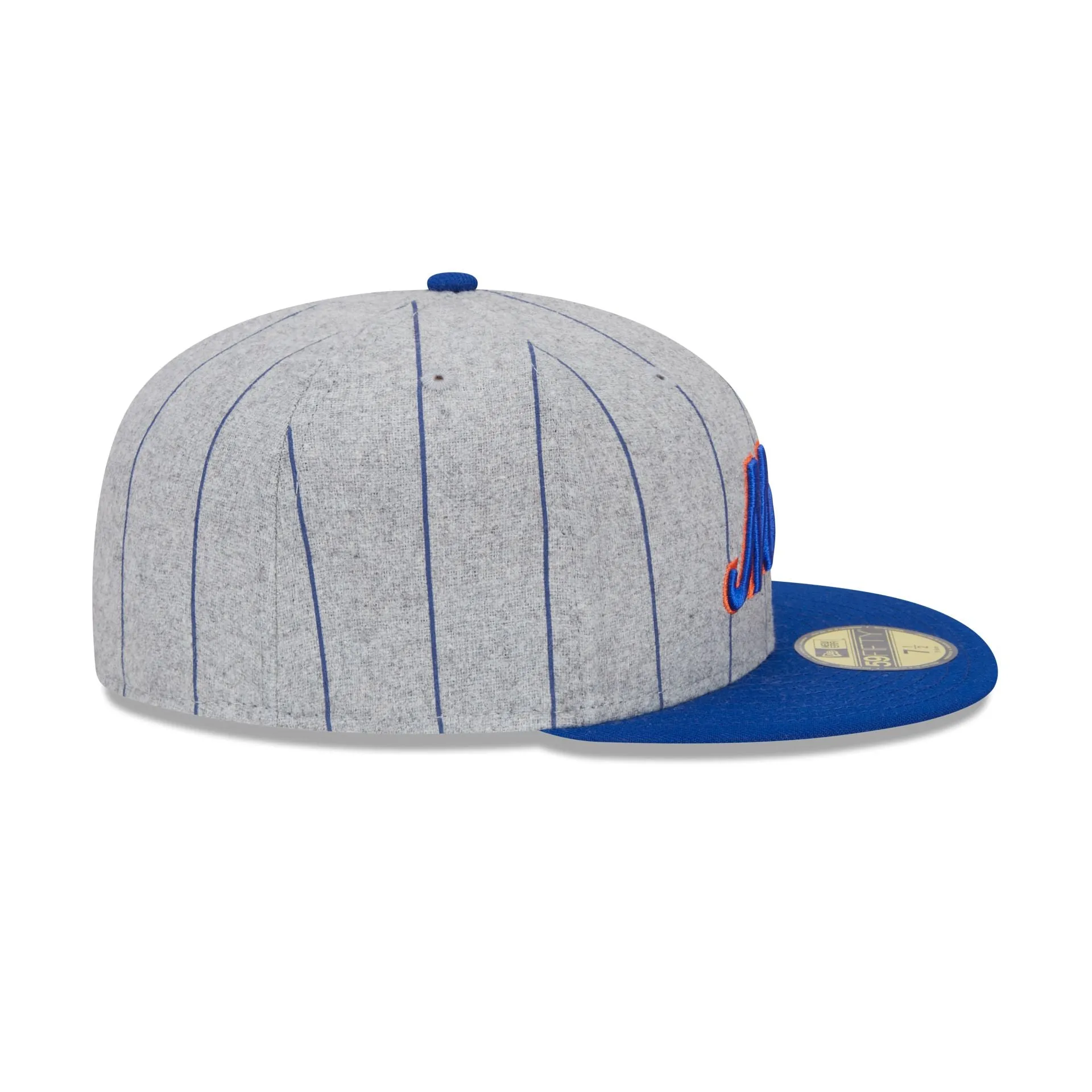 New York Mets Heather Pinstripe 59FIFTY Fitted Hat sold by New Era product image thumbnail 5