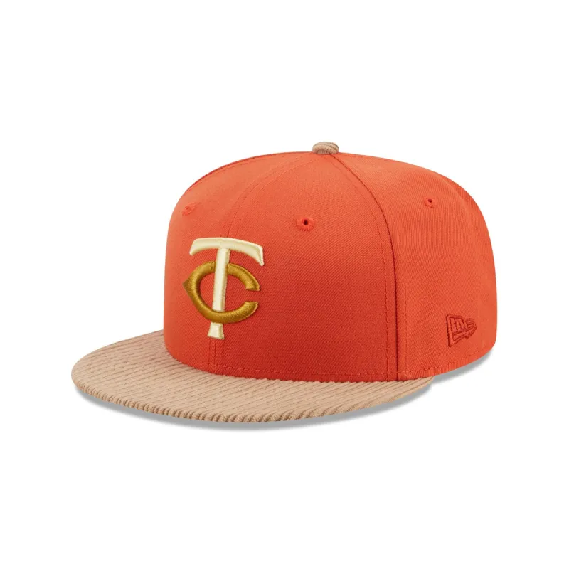 Minnesota Twins Autumn Wheat 9FIFTY Snapback Hat sold by New Era