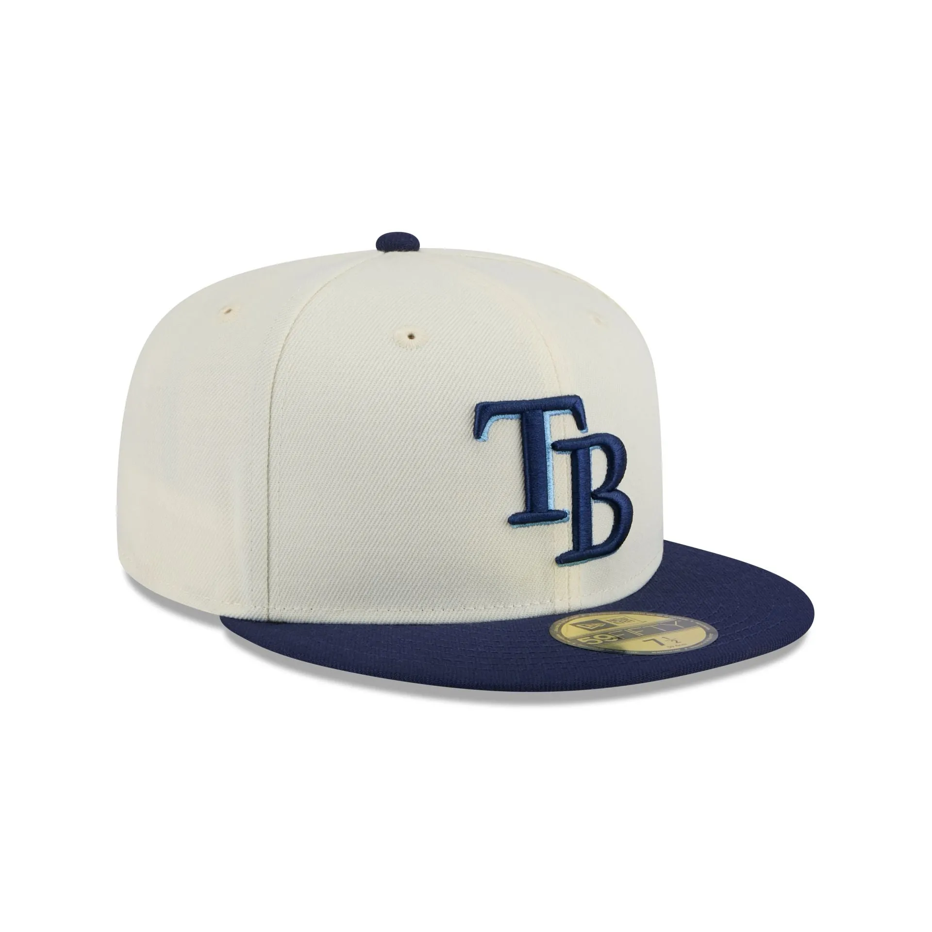 Tampa Bay Rays Chrome 59FIFTY Fitted Hat sold by New Era product image thumbnail 3