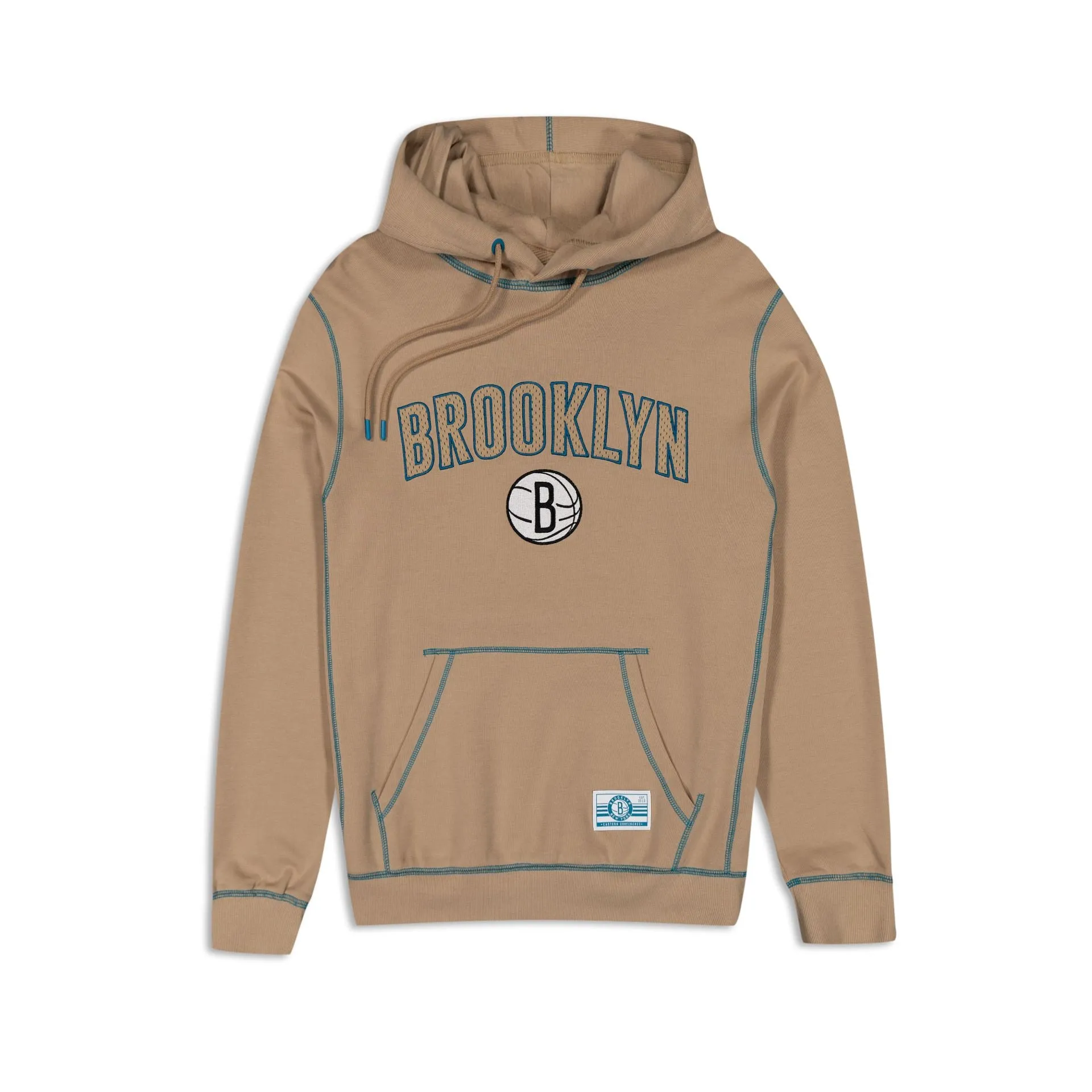 Brooklyn Nets 2023 City Edition Tan Hoodie sold by New Era
