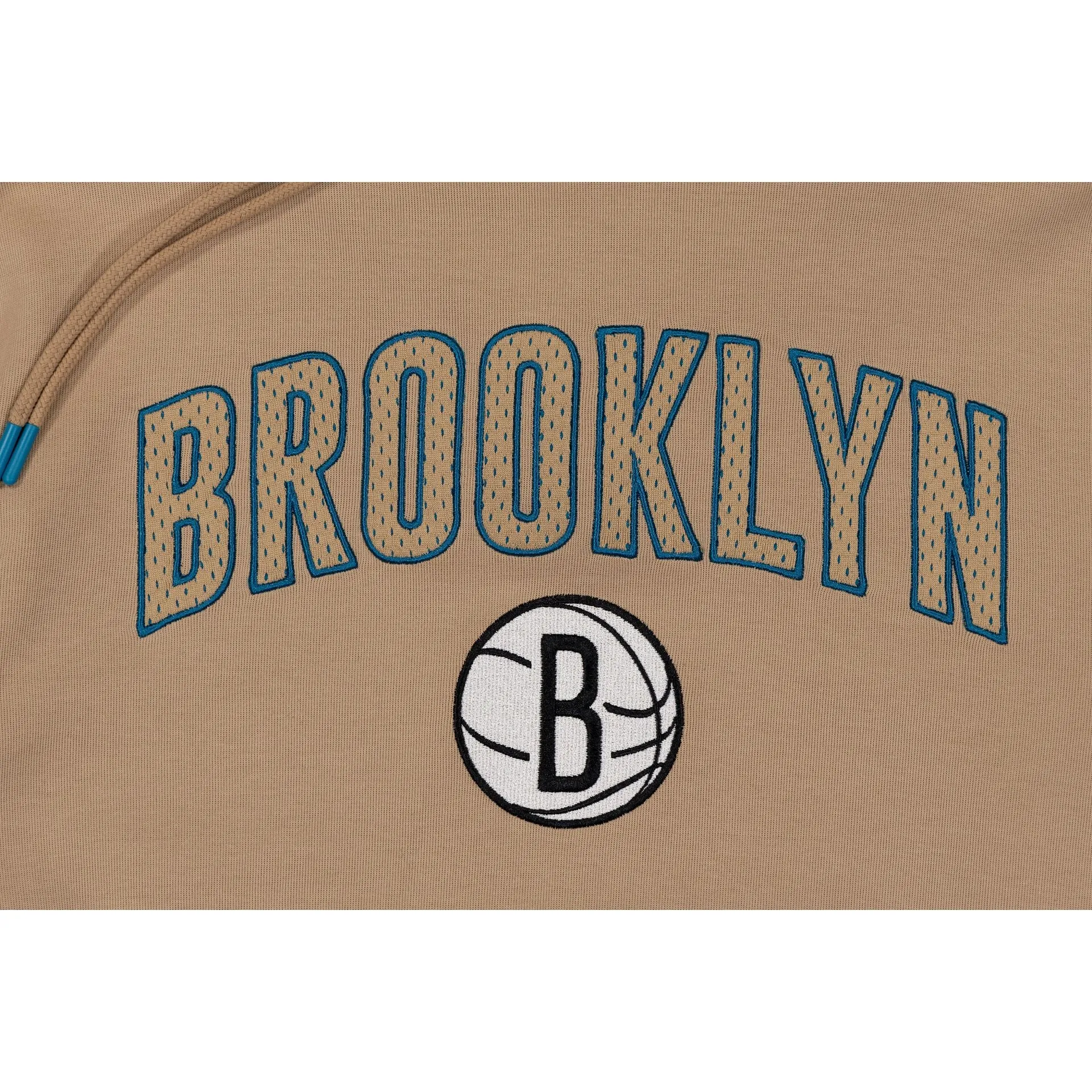 Brooklyn Nets 2023 City Edition Tan Hoodie sold by New Era product image thumbnail 4