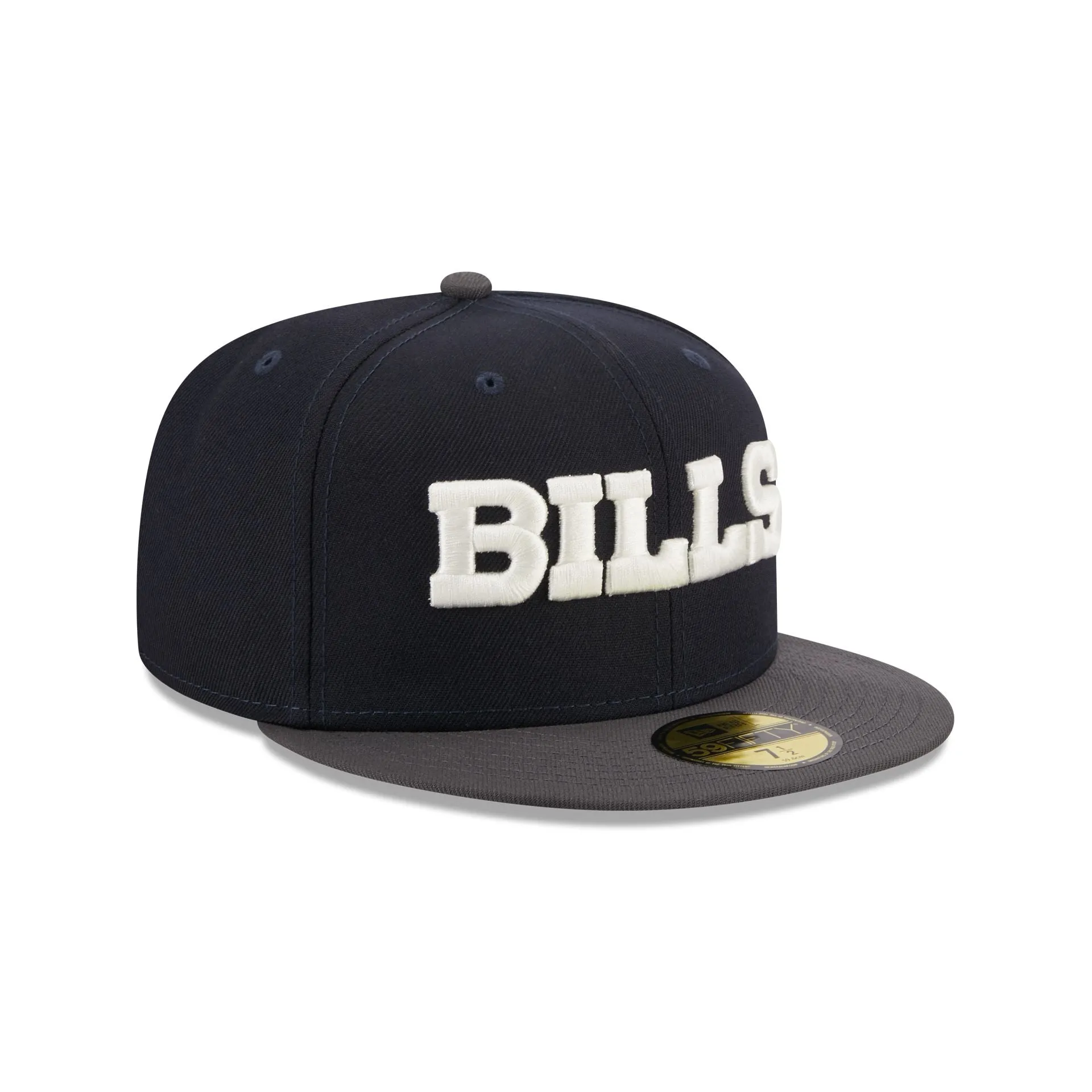 Buffalo Bills Navy Crown 59FIFTY Fitted Hat sold by New Era product image thumbnail 3