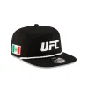 UFC Mexico Black Golfer Snapback Hat sold by New Era