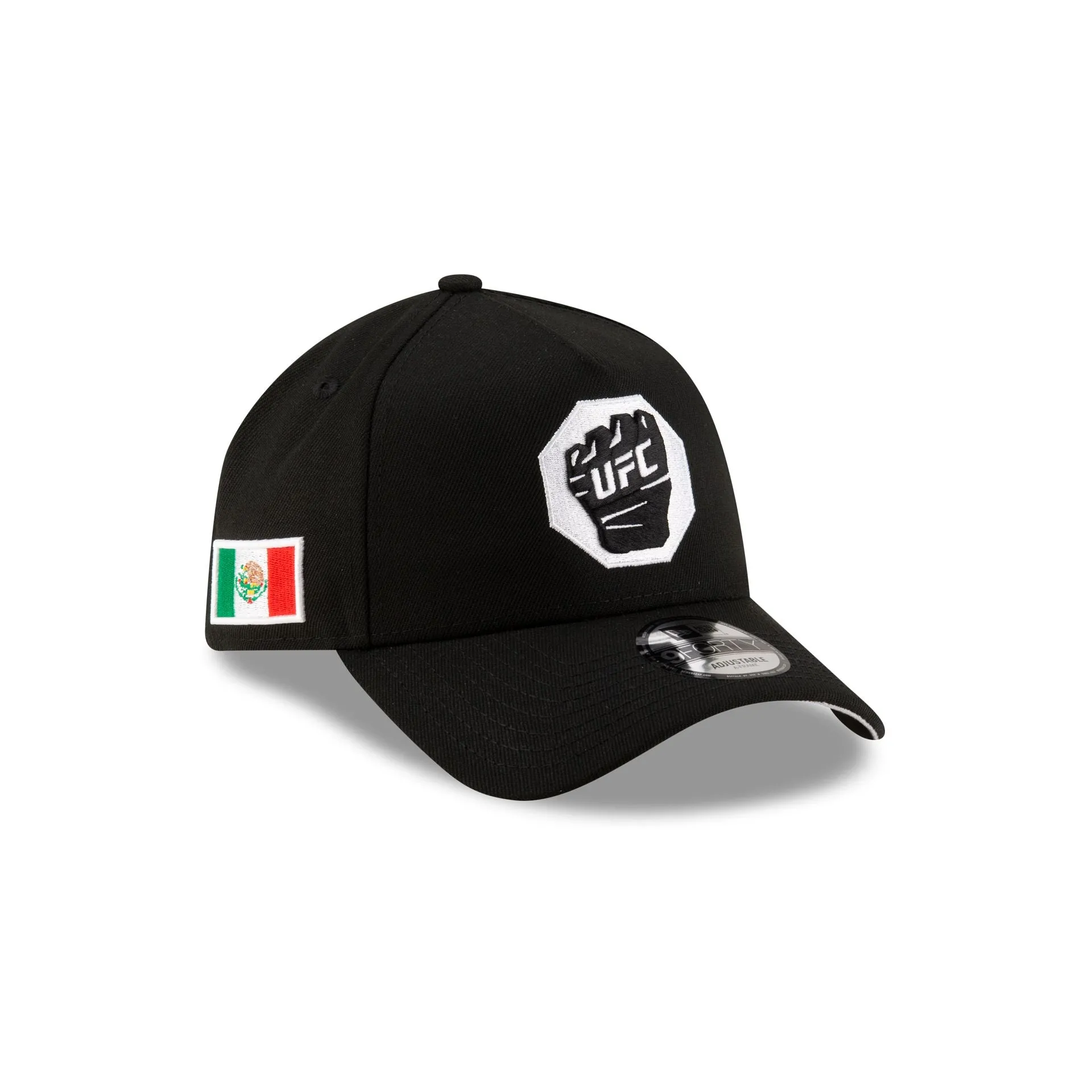 UFC Mexico Black Glove 9FORTY A-Frame Snapback Hat sold by New Era