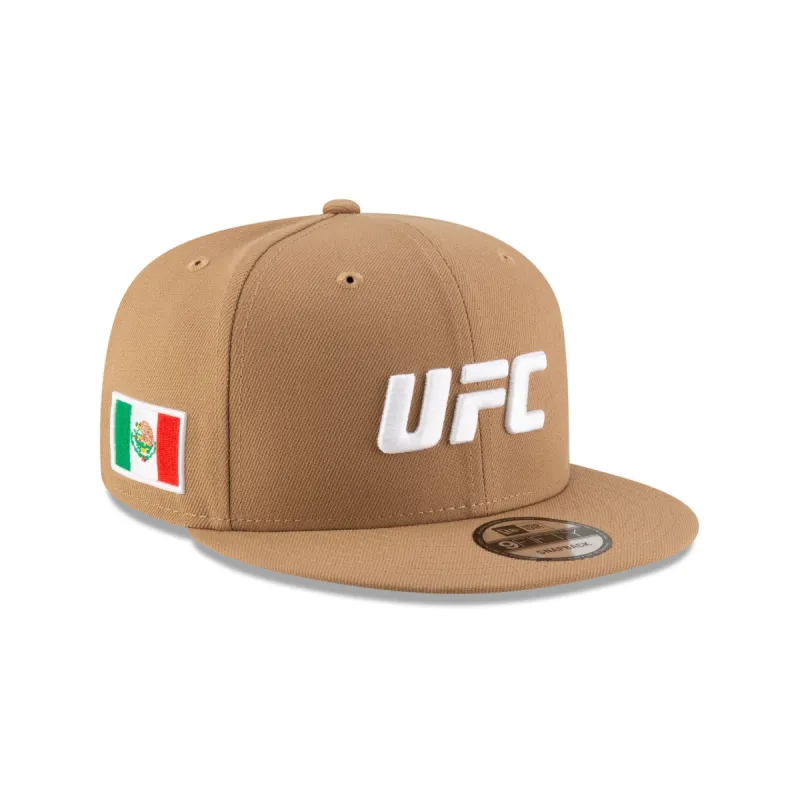 UFC Mexico Khaki 9FIFTY Snapback Hat sold by New Era