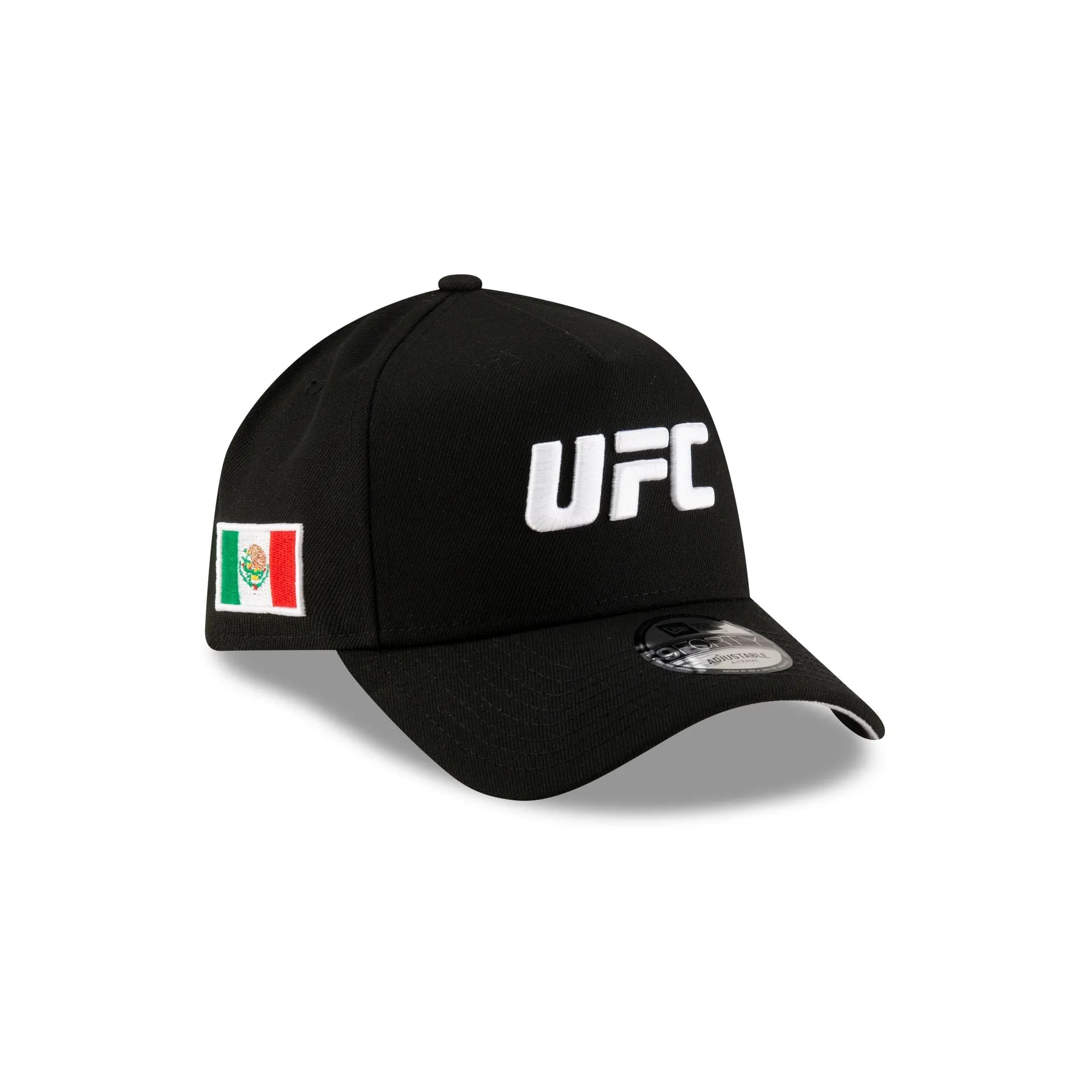 UFC Mexico Black 9FORTY A-Frame Snapback Hat sold by New Era