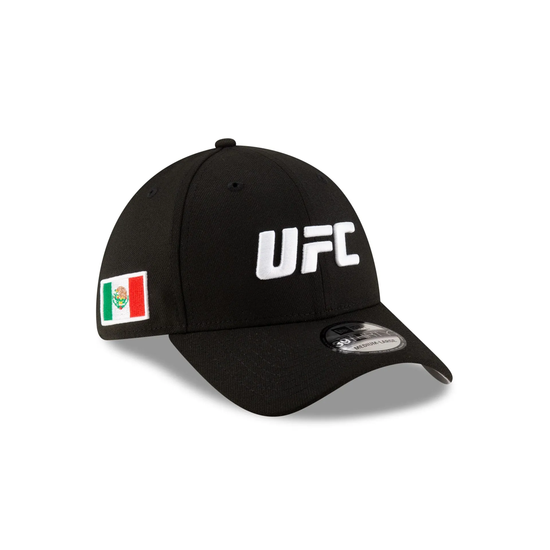 UFC Mexico Black 39THIRTY Stretch Fit Hat sold by New Era