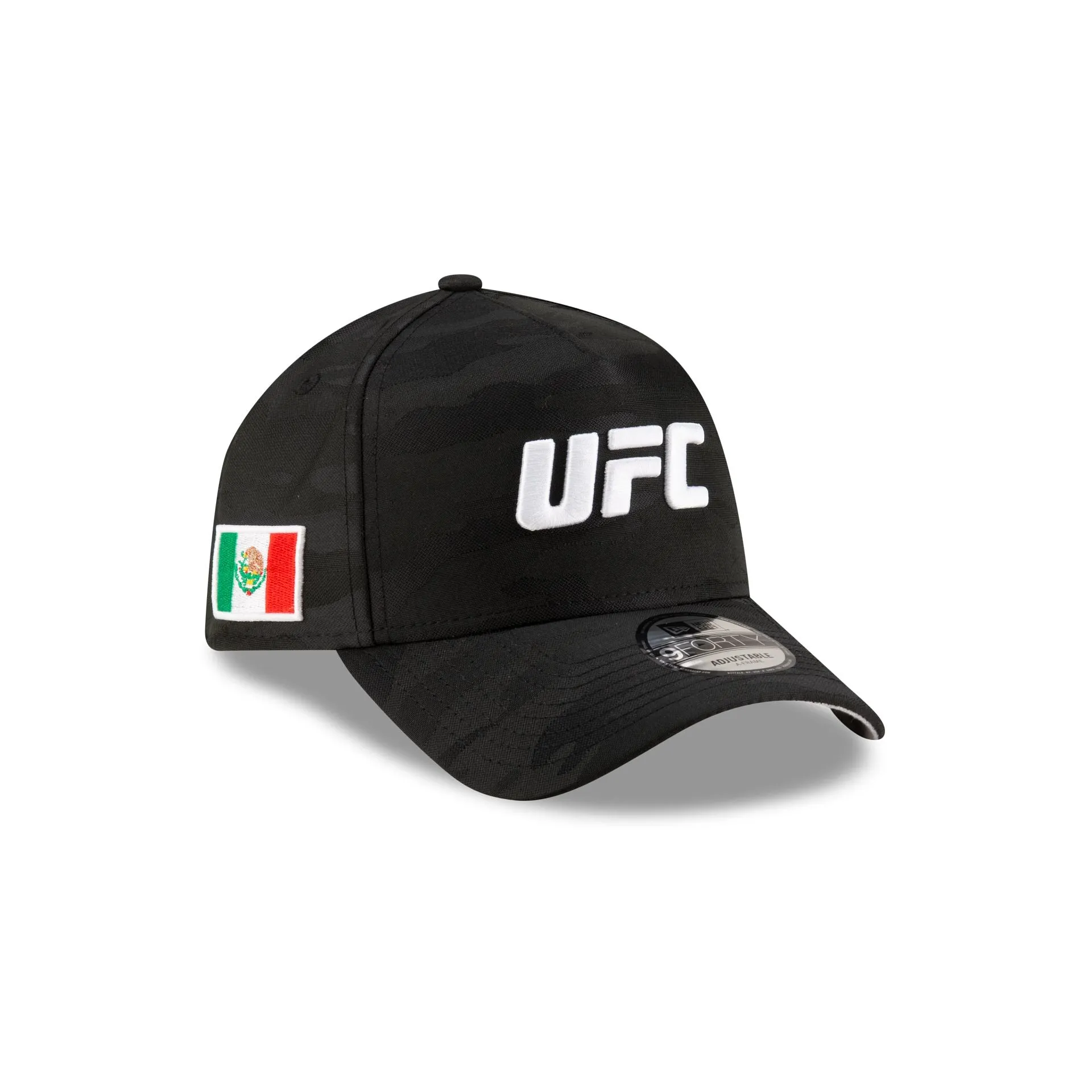 UFC Mexico Black Camo 9FORTY A-Frame Snapback Hat sold by New Era