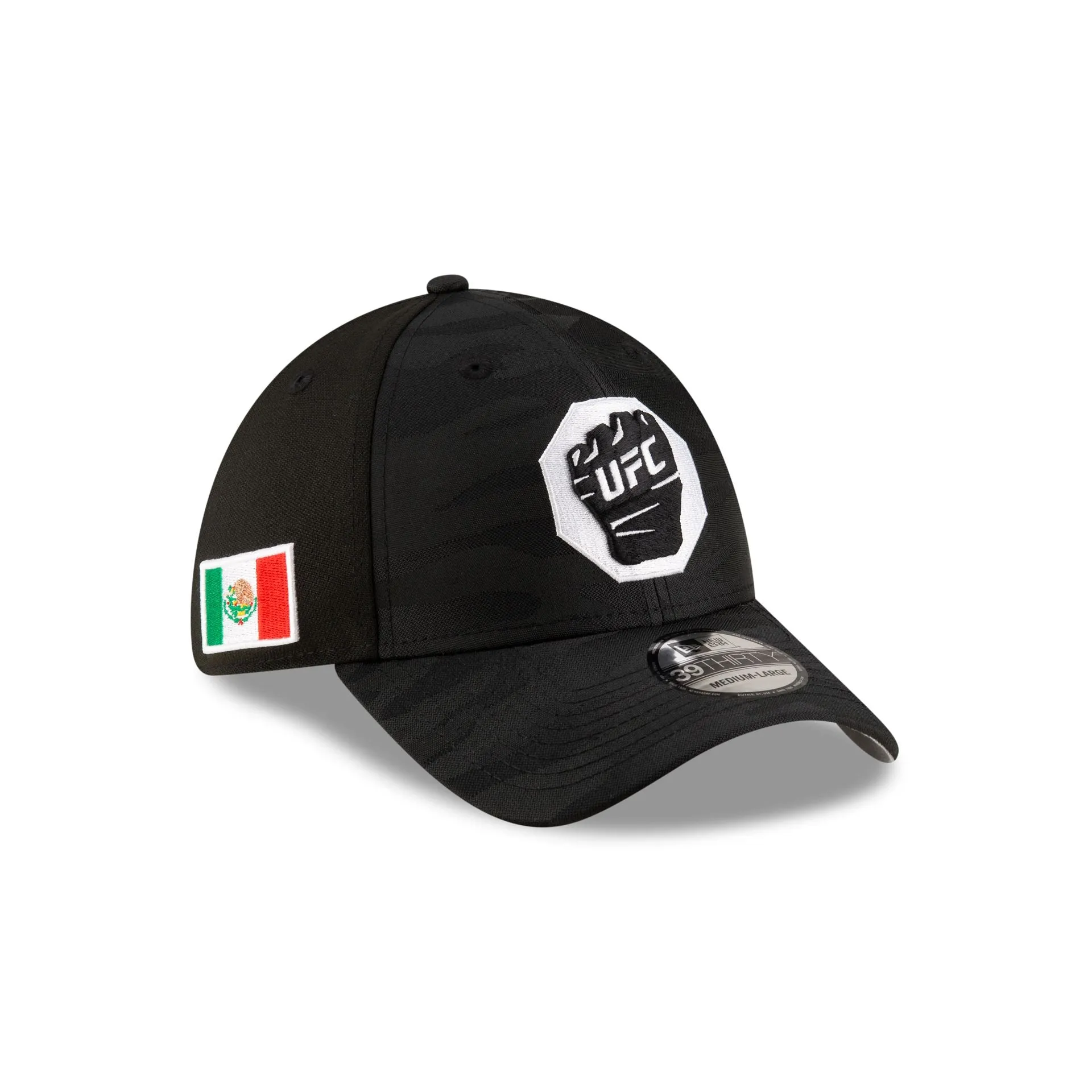 UFC Mexico Black Camo 39THIRTY Stretch Fit Hat sold by New Era
