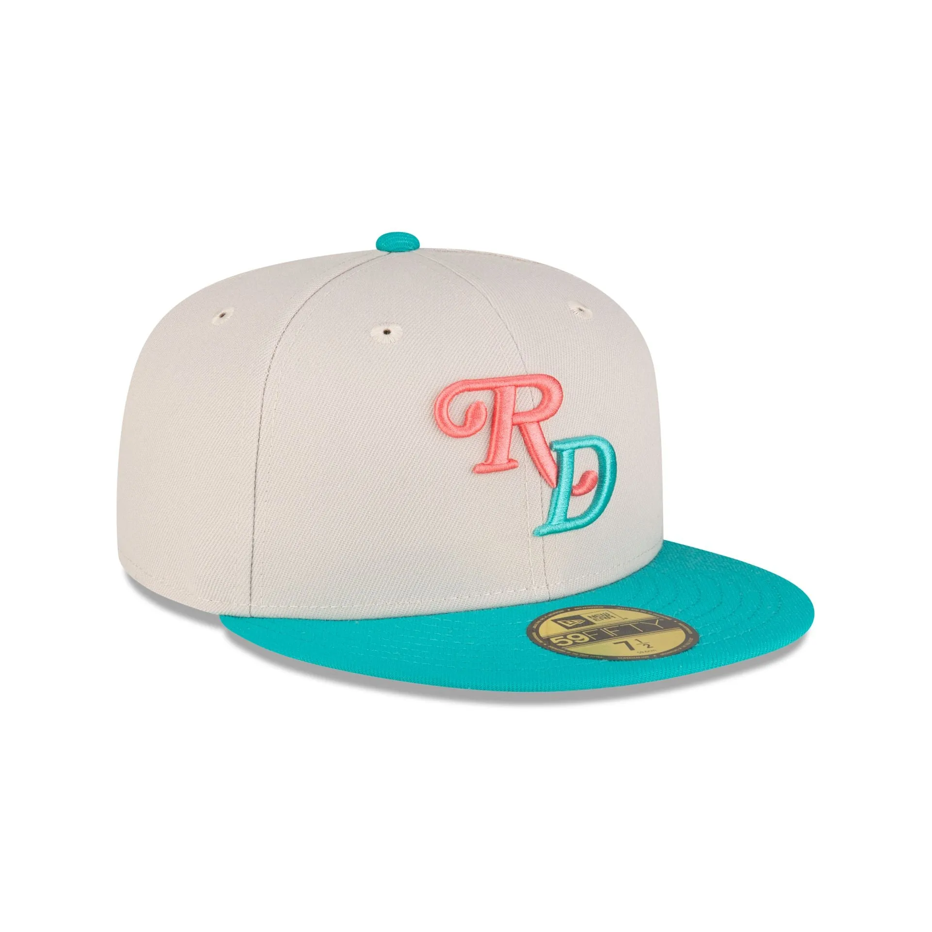Dominican Republic Chrome Teal 59FIFTY Fitted Hat sold by New Era product image thumbnail 3