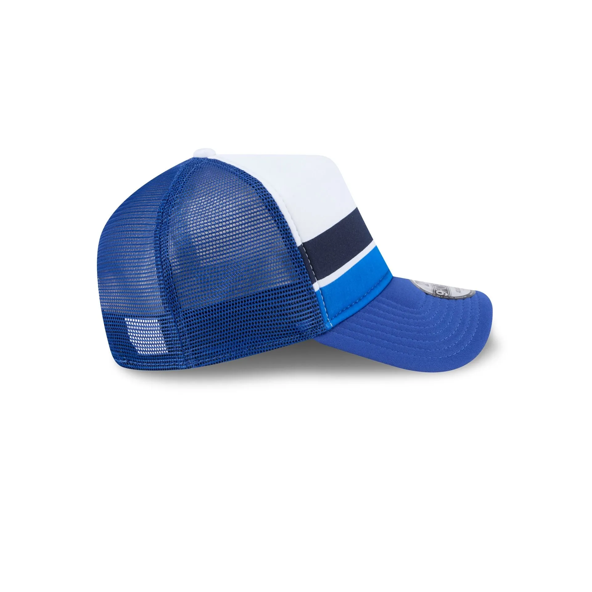 Toronto Blue Jays Color Block 9FORTY A-Frame Trucker Snapback Hat sold by New Era product image thumbnail 5