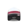 Miami Heat Color Block 9FORTY A-Frame Trucker Snapback Hat sold by New Era