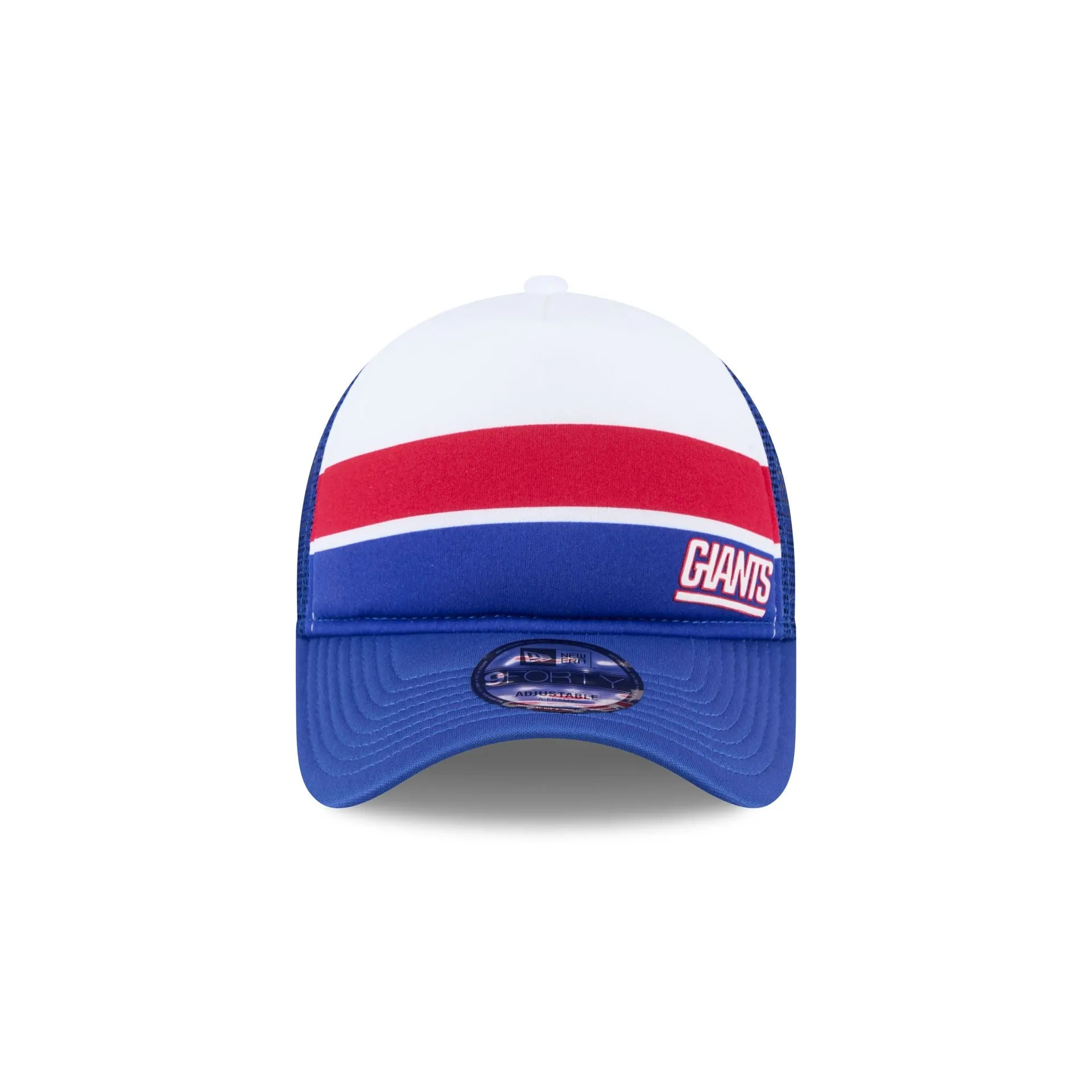 New York Giants Color Block 9FORTY A-Frame Trucker Snapback Hat sold by New Era product image thumbnail 2